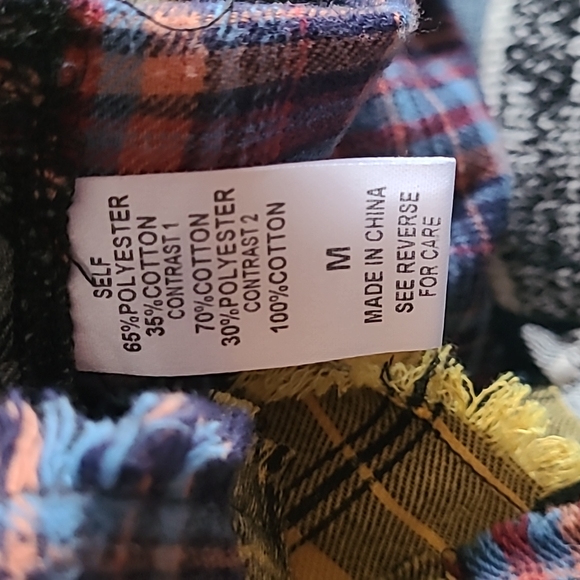 💜 New Plaid Oversized Shirt - Picture 7 of 7